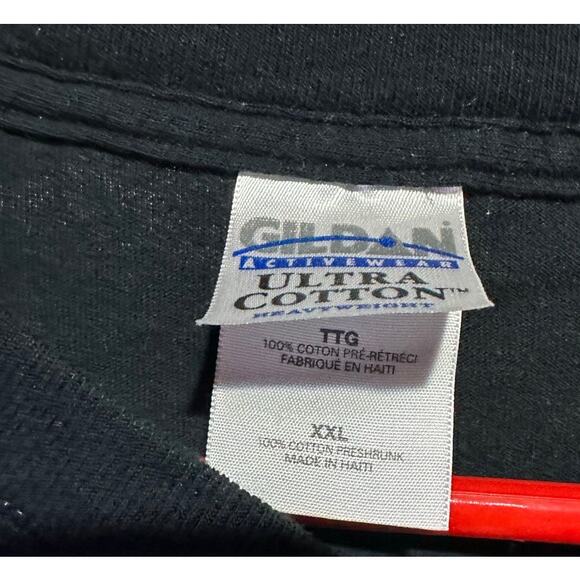 Vintage 2005 Lost in the 50's T Shirt Sandpoint Idaho Size XXL Black Rock N Roll - Picture 3 of 5